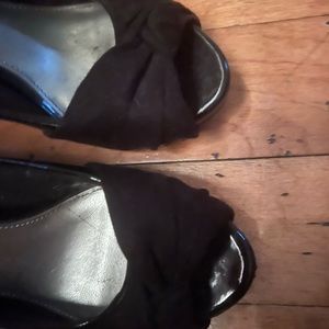 Black heels only wore once